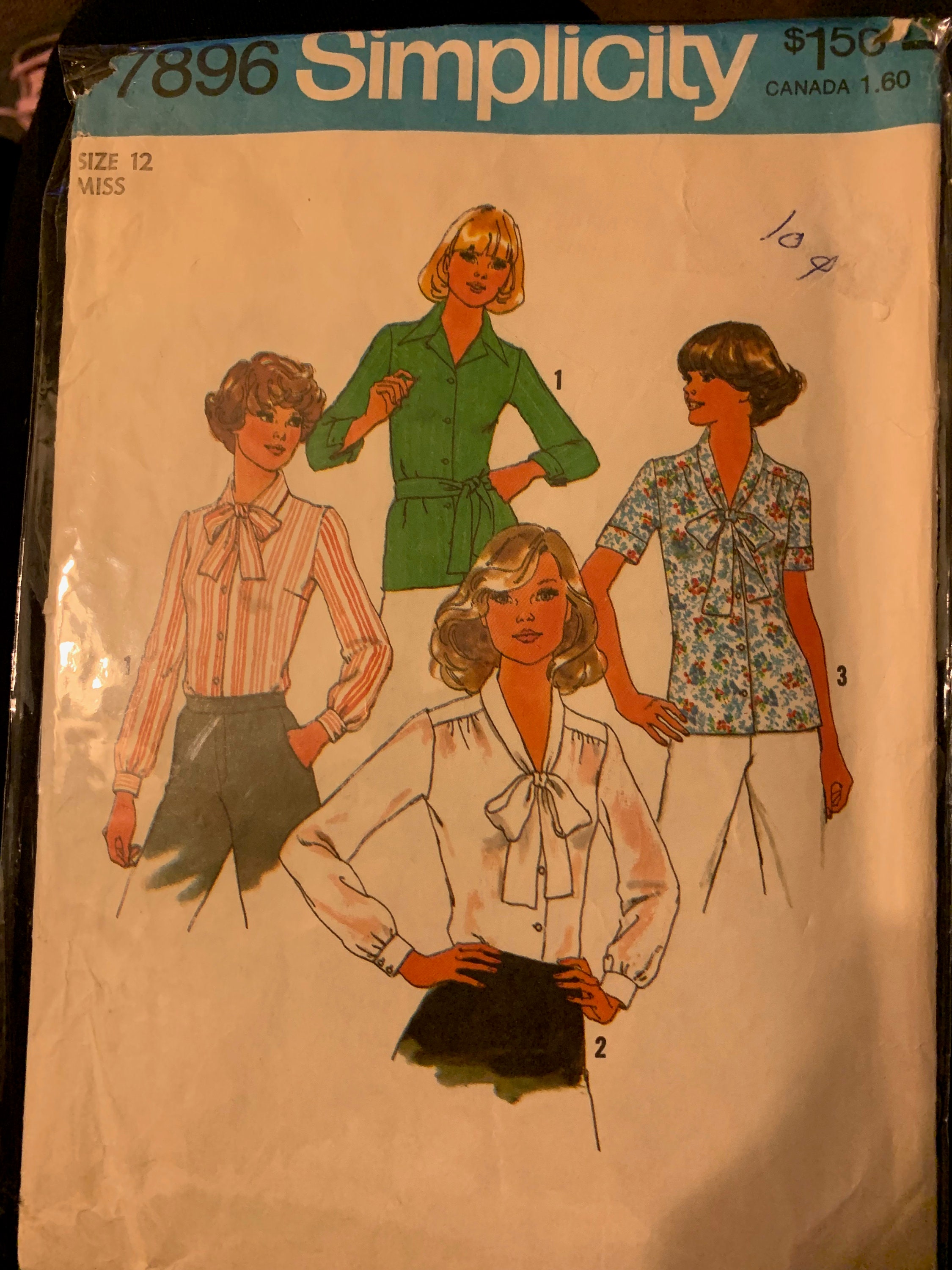 Simplicity 7896 Sewing Pattern - Etsy