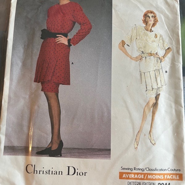 Vogue Christian Dior 2044 Sewing Pattern