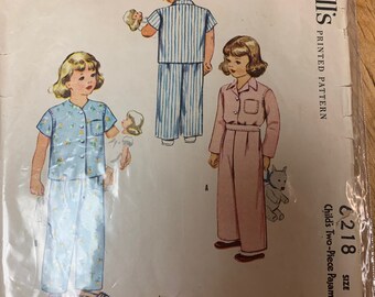 McCall's Toddler 6218 Sewing Pattern