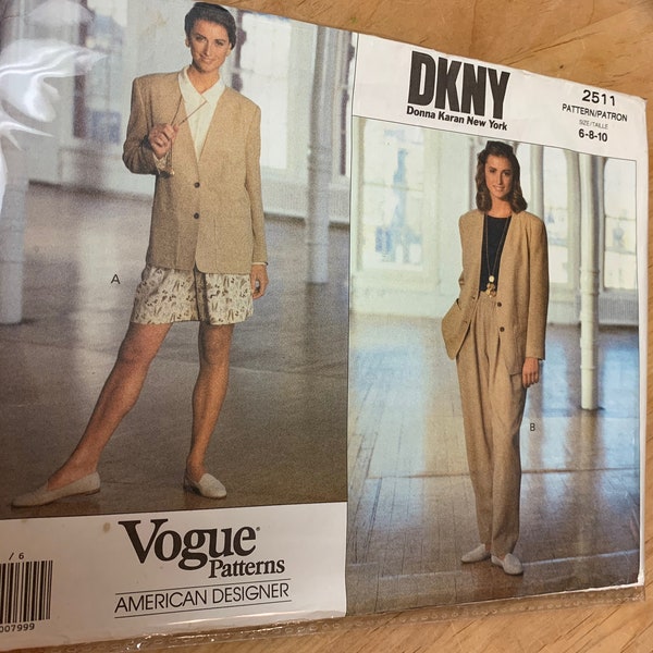 Vogue Donna Karan Sewing Patterns