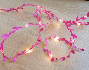 Hot Pink Fairy Lights - Bedroom Decor Lights Decoration - Wedding Decor Lights Wedding Decoration - Bedroom Decor