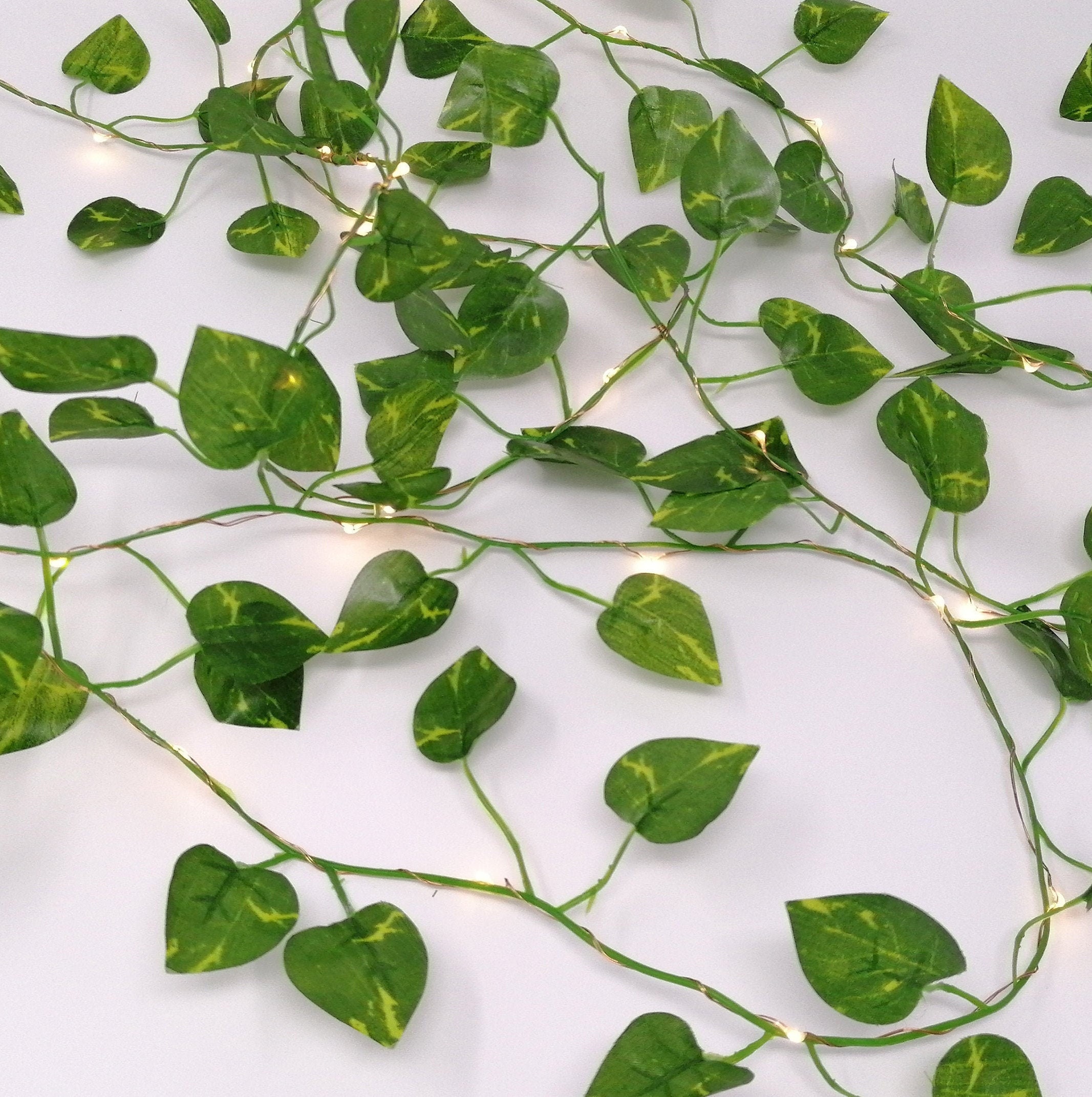 Ivy Fairy Lights Ivy Garland Bedroom Decor Wedding Etsy UK