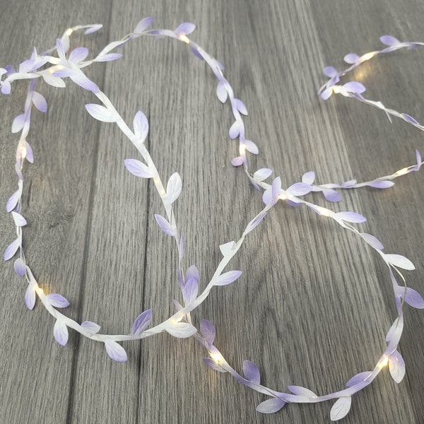 Lilac Fairy Lights - String Lights Purple Decoration - Wedding Decor Lights Wedding Decoration - Bedroom Decor