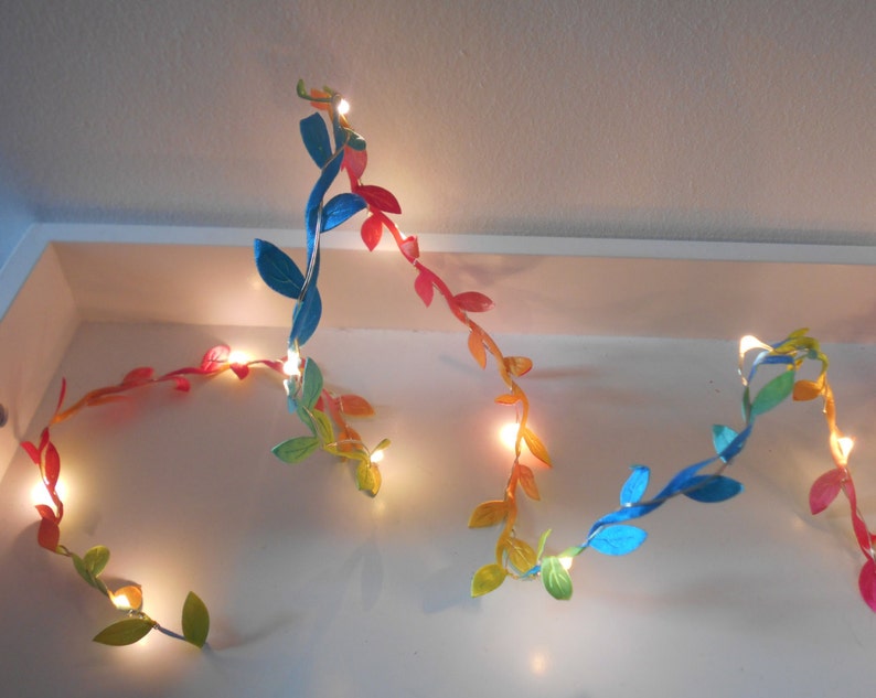 Rainbow Fairy Lights String Lights Rainbow Decoration Etsy