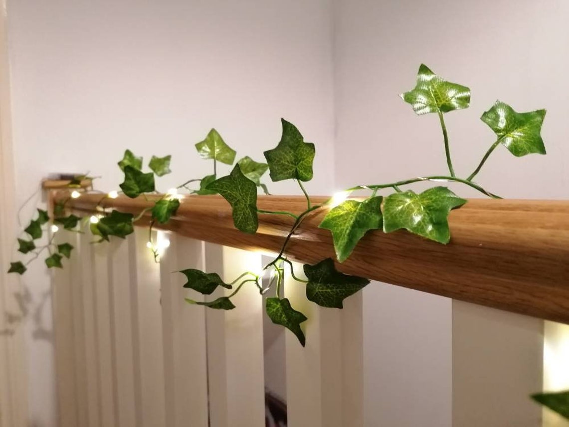 Ivy Fairy Lights Battery Operated Wedding Decorations Etsy