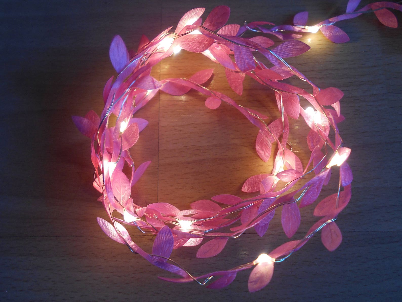 Pink Fairy Lights Battery Operated Lights Purple Etsy