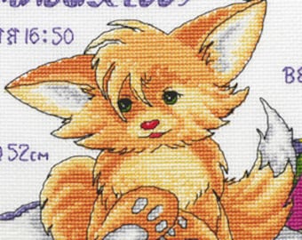 A Red Kiddy" LanSvit CROSS-STITCH KIT (D-022)