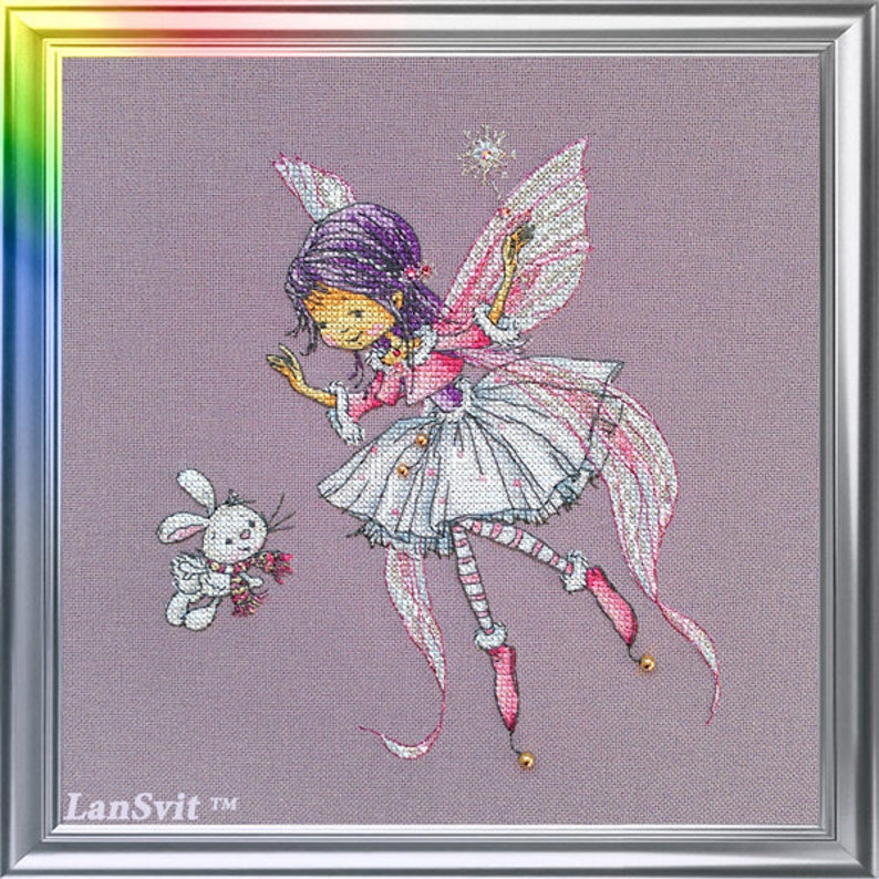 In a Winter Mood LanSvit CROSS-STITCH KIT D-048