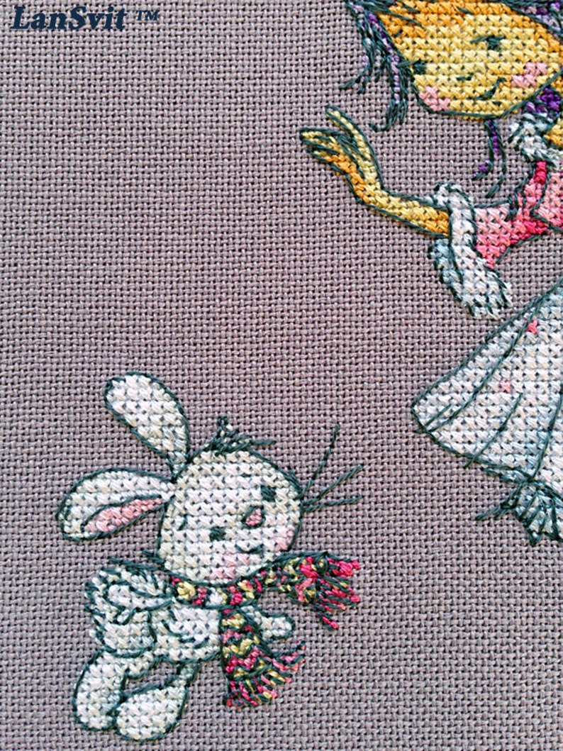 In a Winter Mood LanSvit CROSS-STITCH KIT D-048