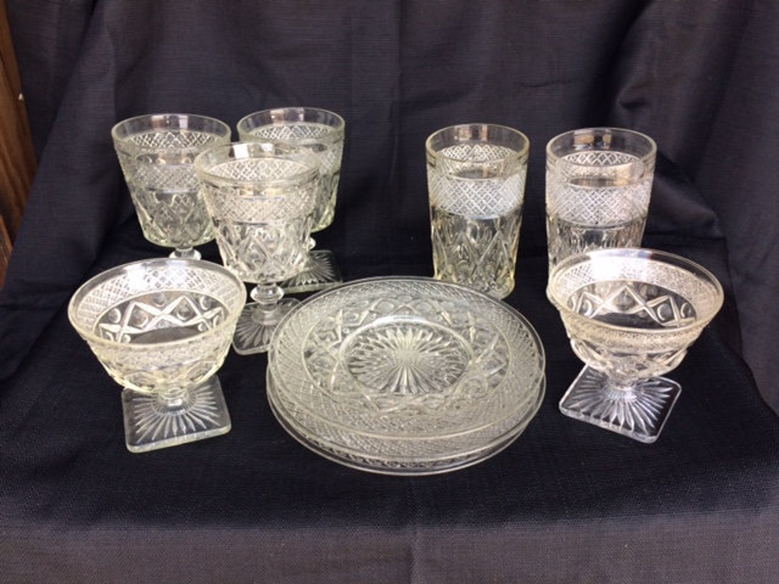 Imperial Glass Cape Cod Glassware Etsy