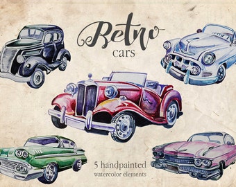 Retro Cars Wallpaper Etsy Retro Cars Wallpaper Etsy