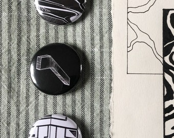 Pack of 3 Architecture Badges