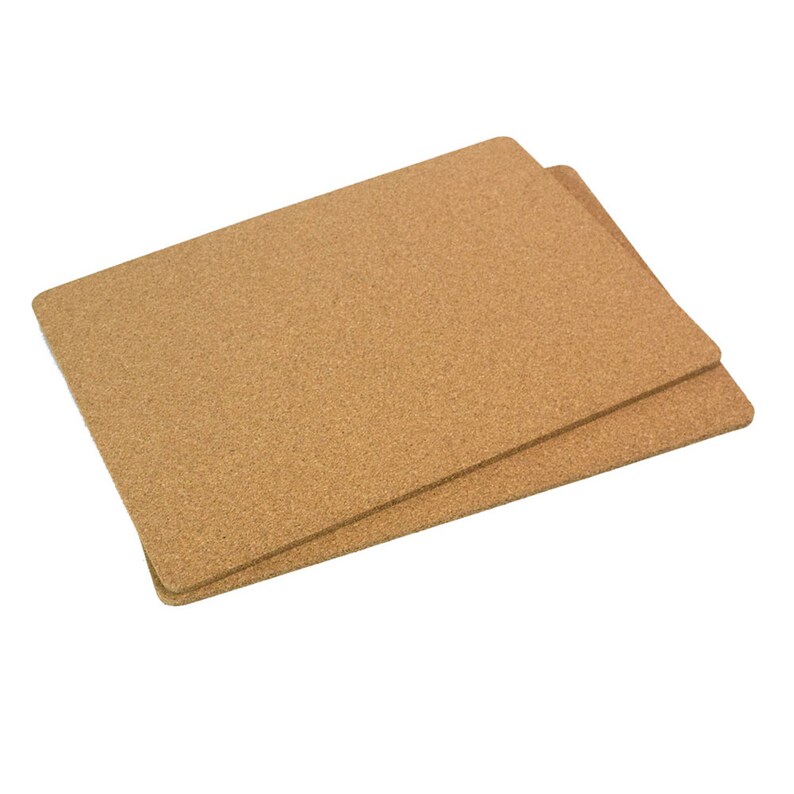 1/8 Thick Rectangular Cork Placemats 15.75 x Etsy