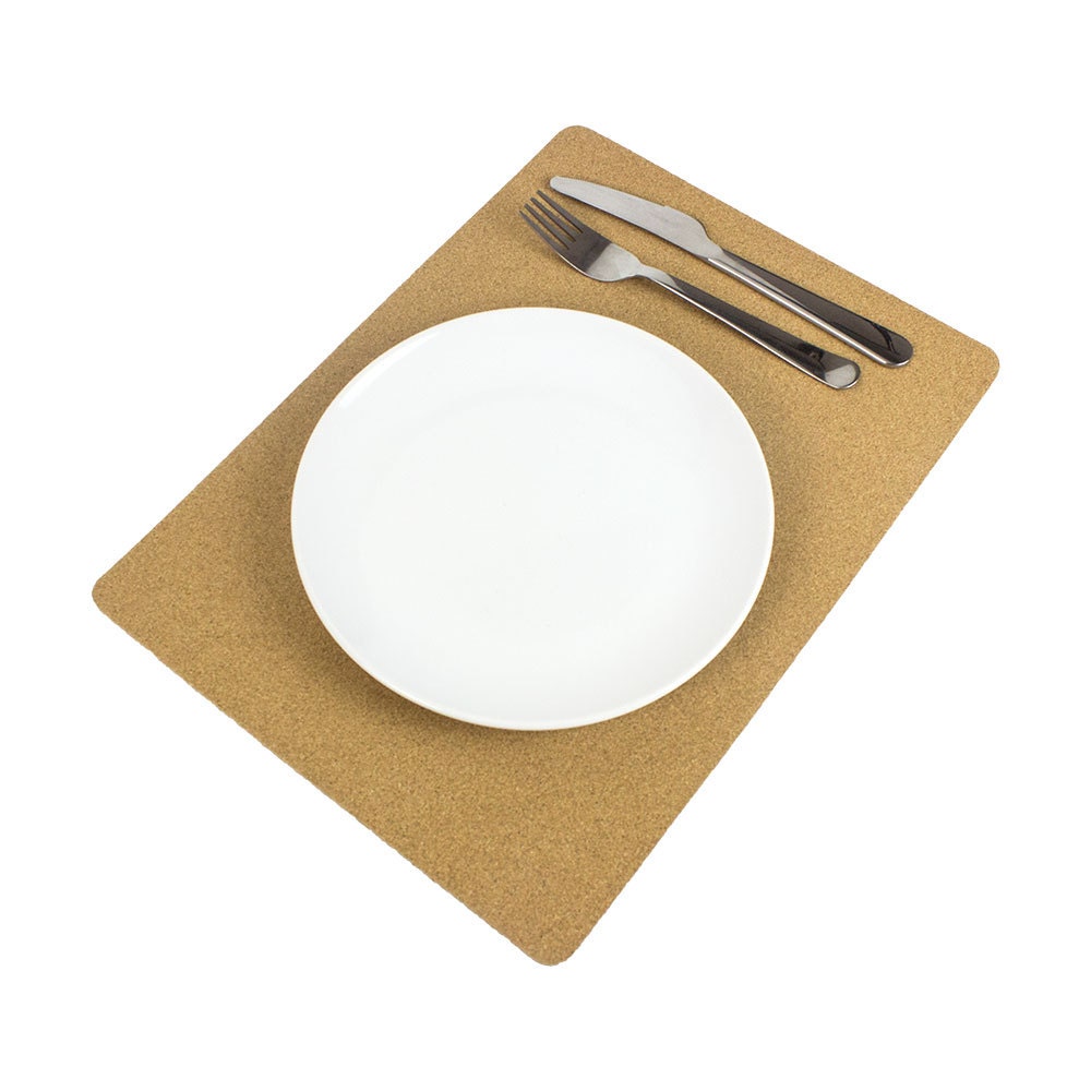 1/4 Thick Rectangular Cork Placemats 14.5 x Etsy