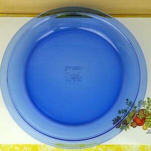 2 Pyrex 9 Shallow Pie Dishes, Cobalt Blue, 209 - Etsy