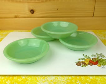 1 Fire King Jadeite Berry Bowls, Restaurant Ware, 1940s, Excellent Condition!