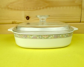 Corning Ware 8-Inch Casserole with Cover, Shangri-La