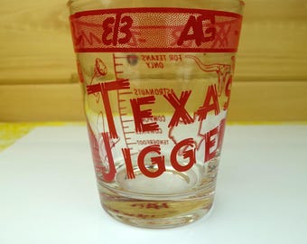 Texas Jigger Souvenir Glass, 1 Pint, Impress Your Friends
