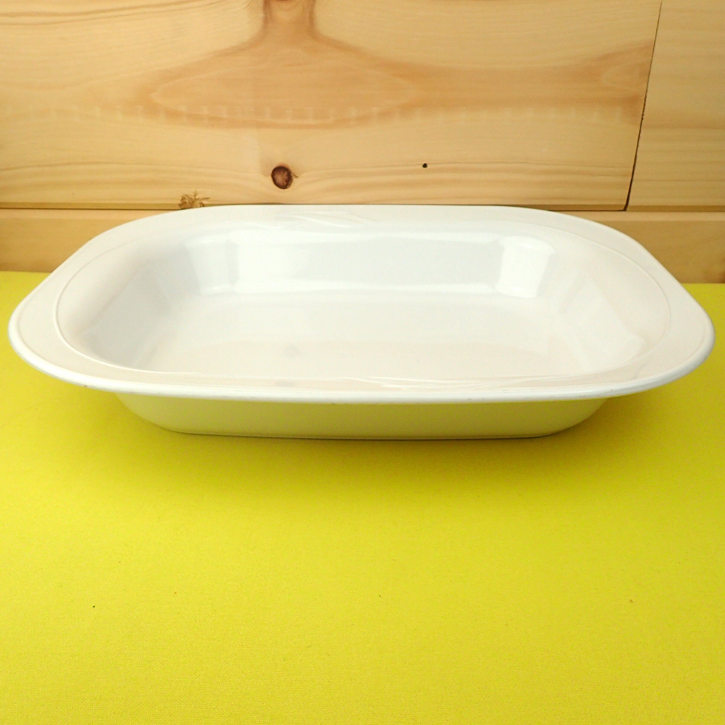 Corning Ware 2-quart Open Roaster Casual Elegance White - Etsy