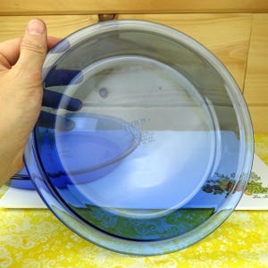 2 Pyrex 9 Shallow Pie Dishes, Cobalt Blue, 209 - Etsy