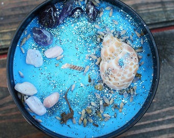 LASCIAR ANDARE- candela magica per liberarsi dall'attaccamento del dolore, della rabbia e della delusione. Essenza the bianco.