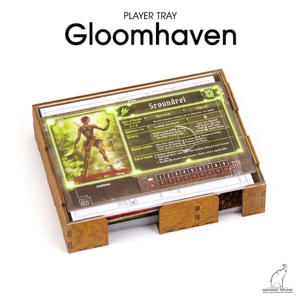 Gloom Tavern Player Tray for Gloomhaven with Forgotten Circles, Gloomhaven Player Tray