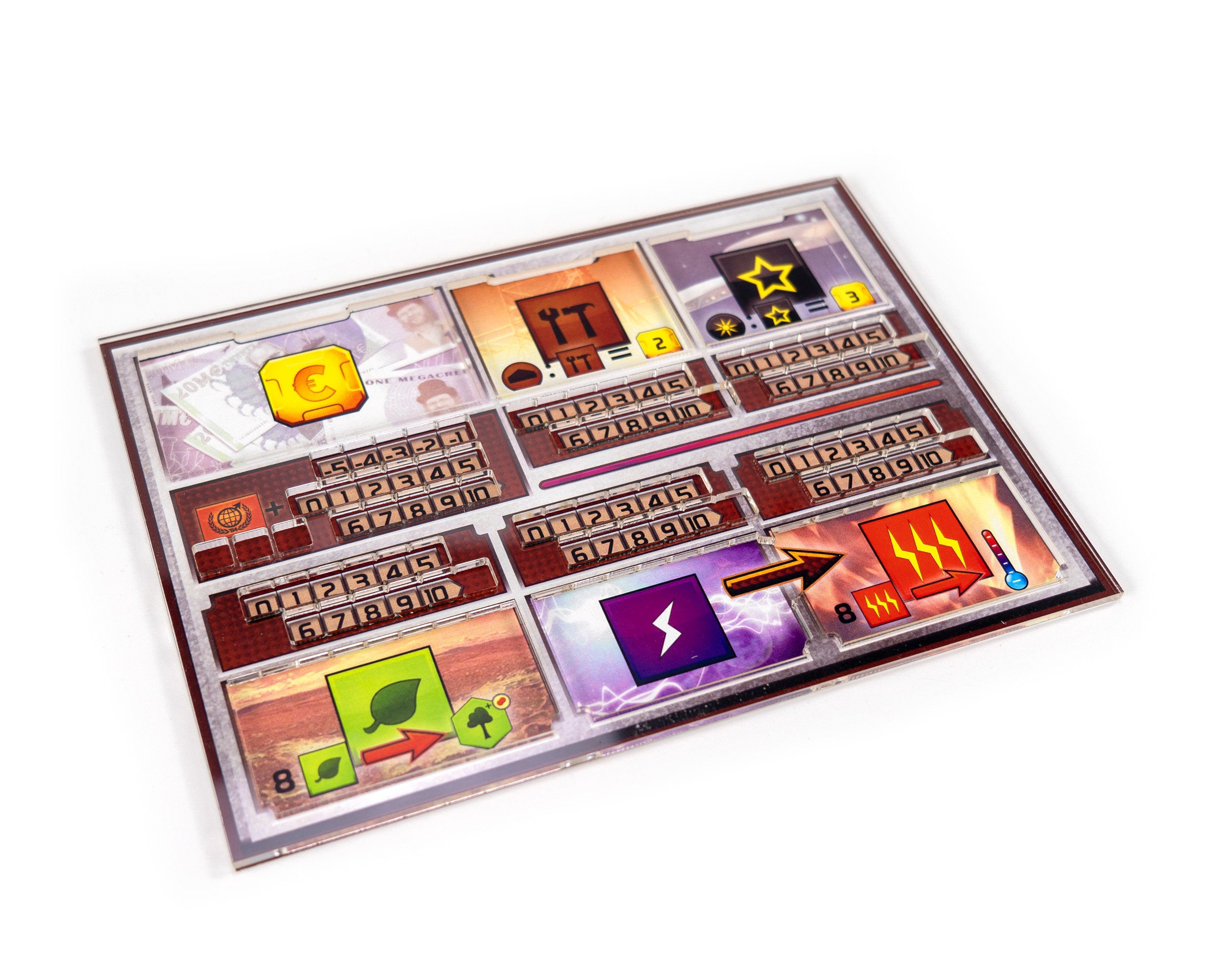 Dashboard del vassoio del giocatore di Terraforming Mars Deluxe Edition - Italia