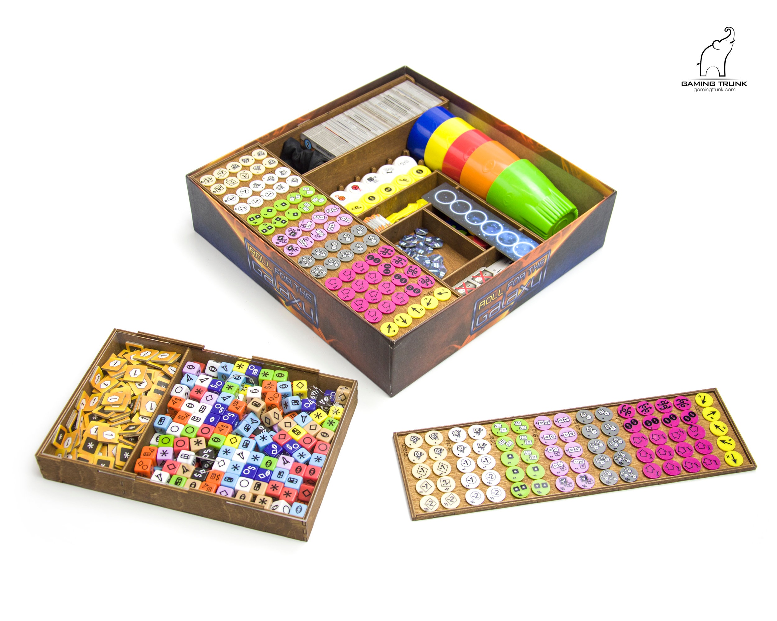 Roll For The Galaxy Organizer Officially Licensed Insert For Etsy