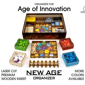 New Age Organizer for Age of Innovation Unofficial insert for Age of Innovation image 1