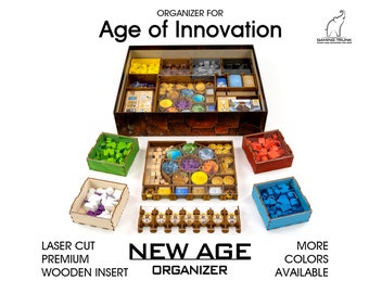 New Age Organizer for Age of Innovation | Unofficial insert for Age of Innovation