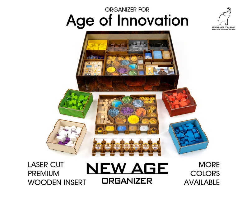 New Age Organizer for Age of Innovation Unofficial insert for Age of Innovation image 1