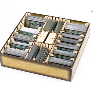 Dominion Organizer / Inserto con licenza ufficiale per Dominion ed espansioni di Gaming Trunk / Inserto Dominion