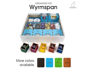 Wyrm Organizer for Wyrmspan | Wyrmspan Upgrade pack | Wyrm insert, Board Game Organizer, Board Game Insert