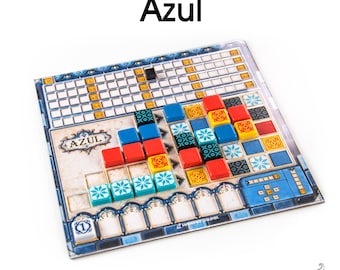 4 Acryl Overlays für die Azul Spielerablage, Acryl Overlay für die Azul, Spielereinlage für die Azul