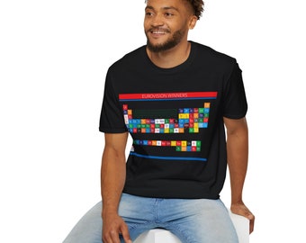 Eurovision Periodic Table Softstyle T-Shirt