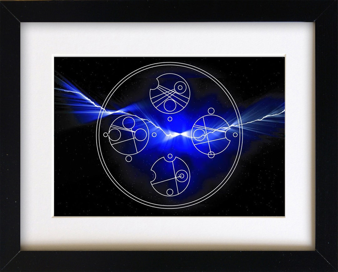 Gallifreyan Personalised Print Dr Who Inspired Gallifrey Print Perfect ...