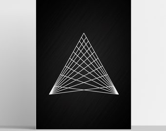 Sacred Geometry Print, geometry poster, wall art, symbols print