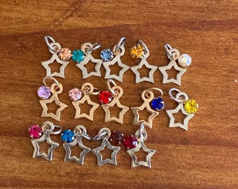 Star Gem Charms