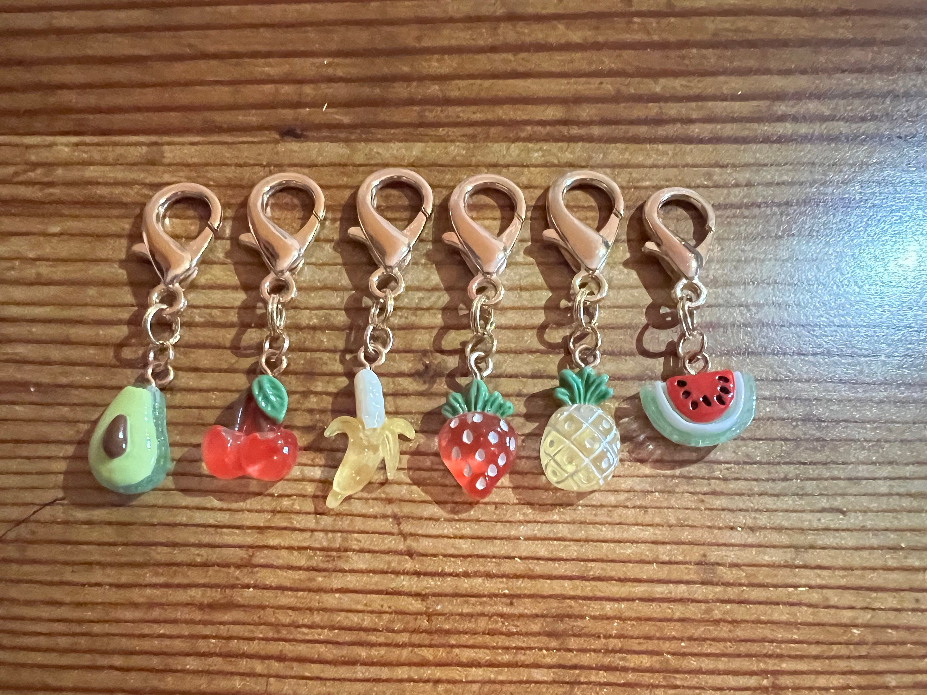 Handmade Beading Fruit Beads /earrings Charms for Jewelry Making /beaded  Jewielry Findngs/ Beaded Earrings / Oranges/apple / Lemon/lime 
