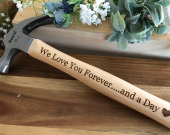 Personalized Hammer, Custom Engraved Hammer, Father's Day Hammer, Groom's gift,Fathers Day gift,Wedding gift, gift for dad,Gift for him