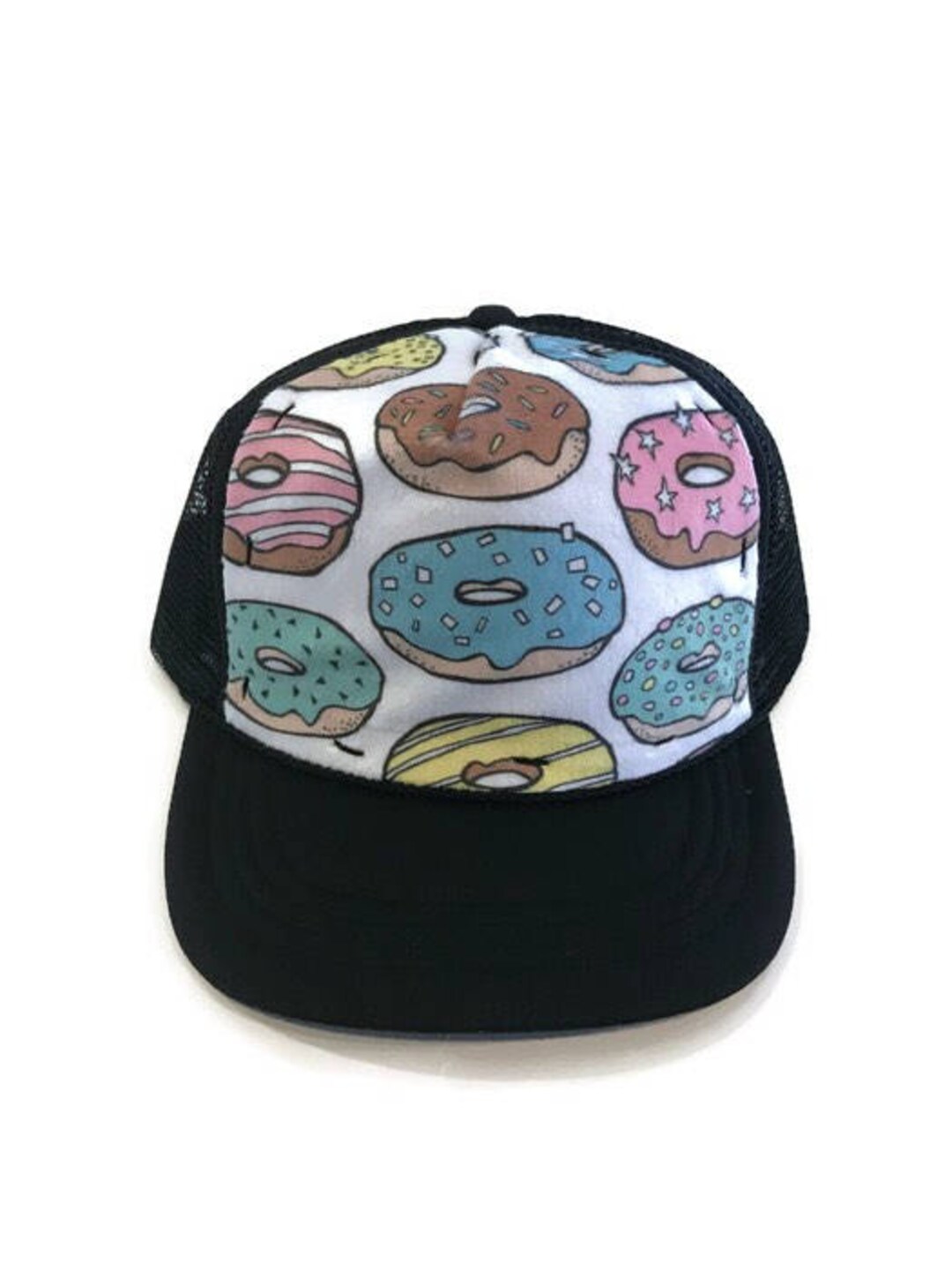 Donut Minky Front Trucker Hat Kids Trucker Hat Snap Back - Etsy