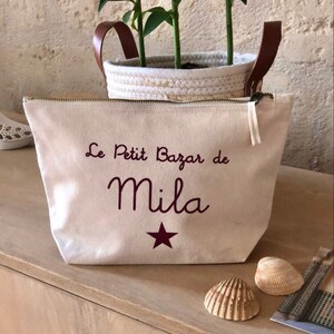 Pochette Personnalisee Affaires De Bebe Trousse Prenom Bebe Etsy France