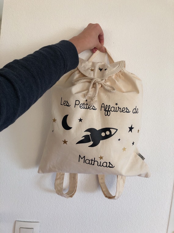 Sac A Dos Enfant Fusee Theme Lespace Sac A Dos Etsy