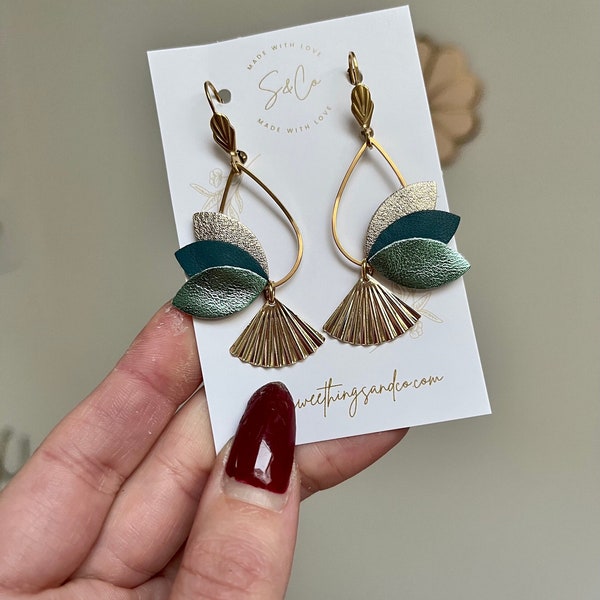 Mermaid Blue Earrings | Wedding witness jewelry | birthday gift jewelry | summer wedding earrings | Bridesmaid