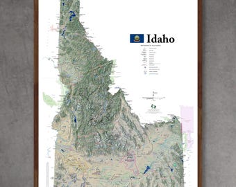 Idaho (28 in x 20 in)