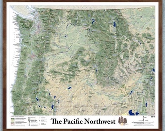 The Pacific Northwest (24 in x 20 in)