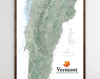 Vermont (28 in x 20 in)