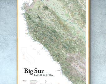 Big Sur California (28 inch x 20 inch)