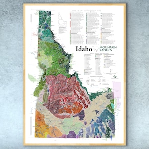 Cordilleras de Idaho (71 cm x 51 cm)