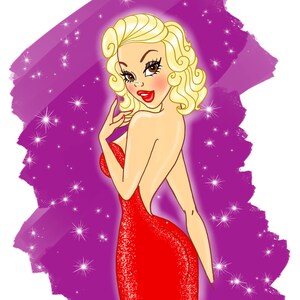 Jayne Can&#39;t Help It Art Print